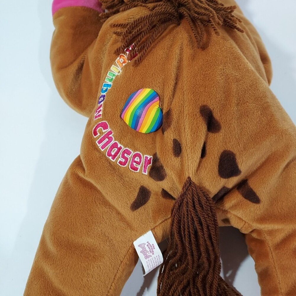Lisa Frank Rainbow Chaser 22" Brown Horse Plush Vintage 1990's - Picture 3 of 13